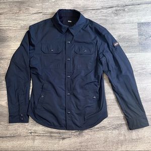 NWT Polo Ralph Lauren, Reversible Shirt Jacket, Aviator Navy/Black, Small